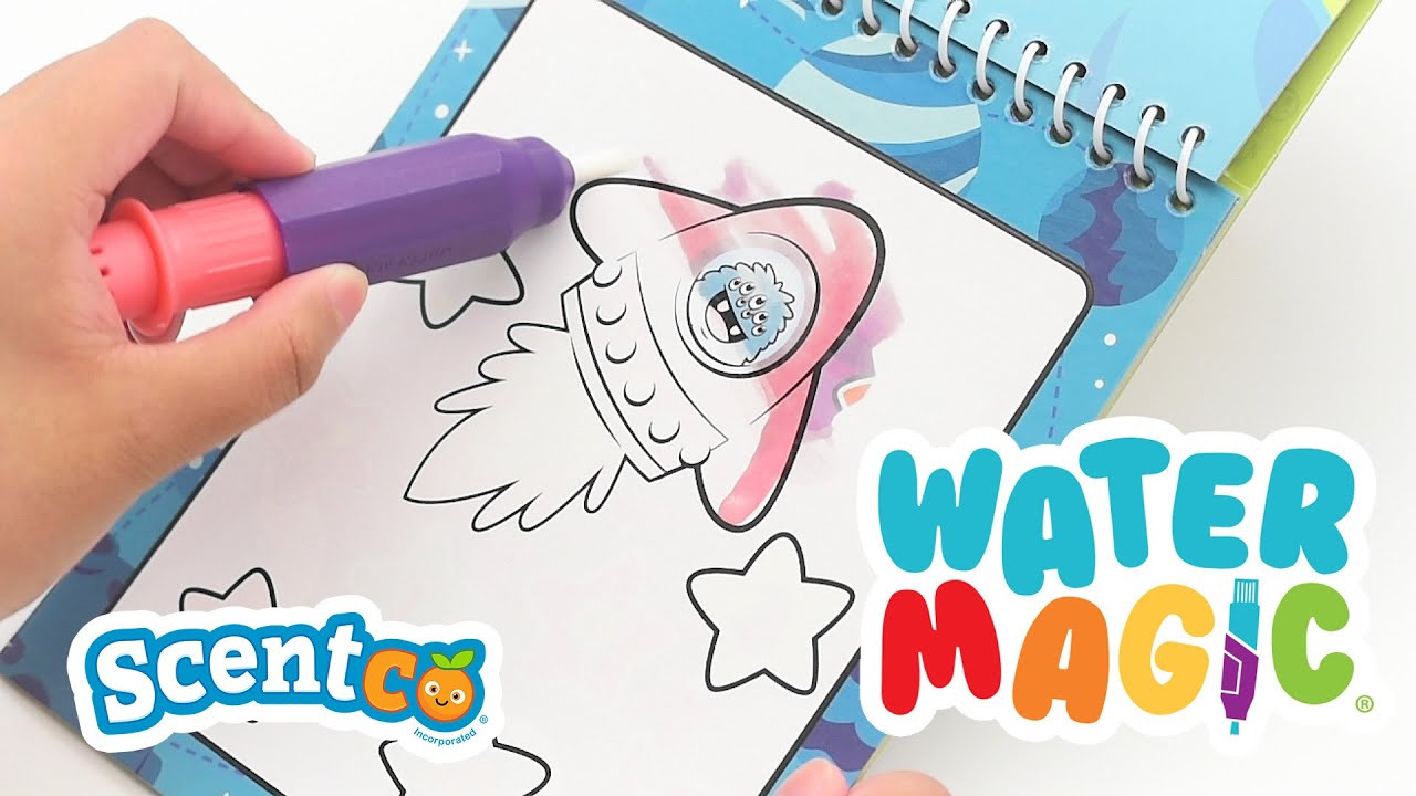 Watermagic Books Reusable Water-Reveal Activity Pads 2-pk Water