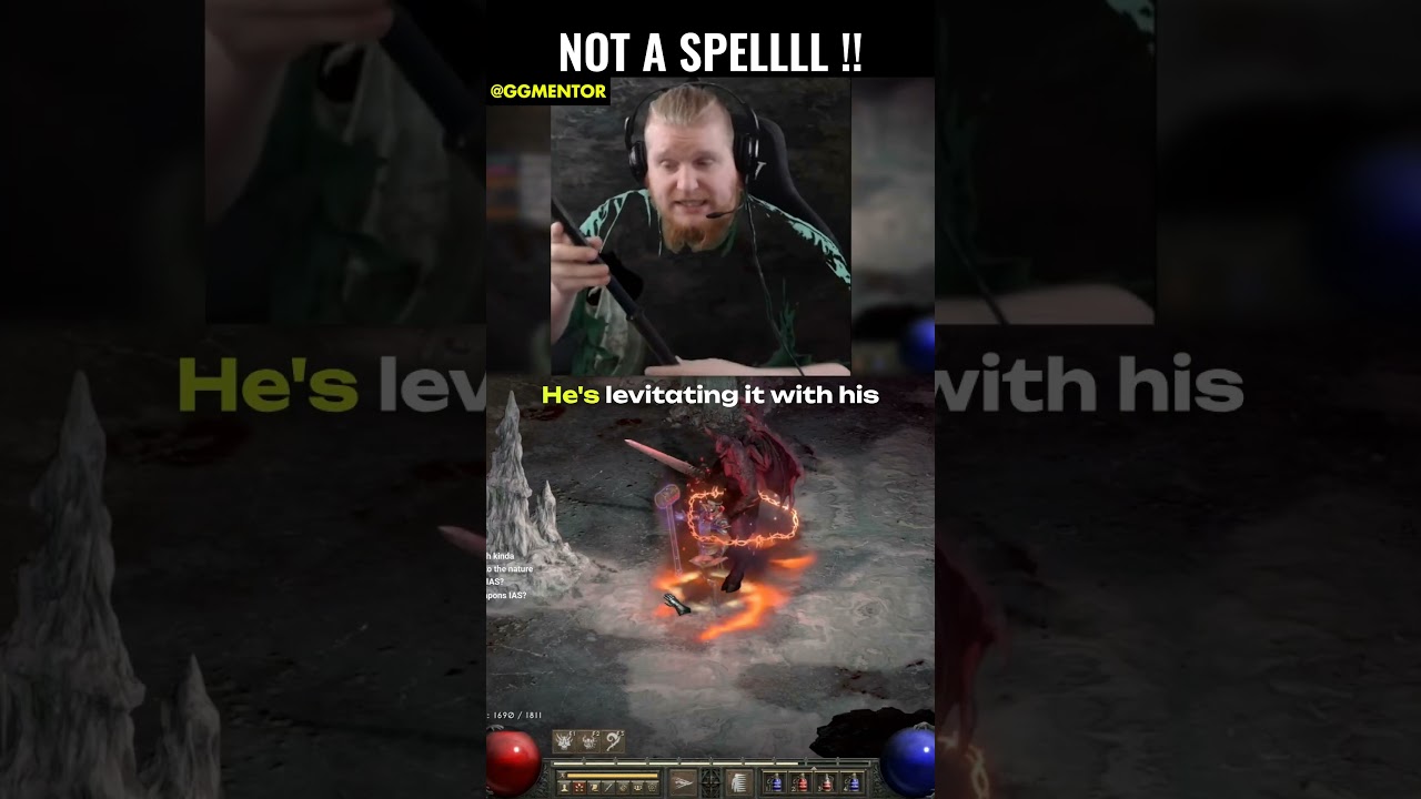 D2R RotW PTR - Echoing Strike Is Both A Spell, & Physical Attack