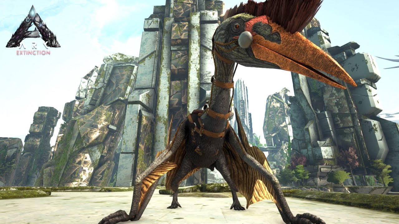 超巨大飛行生物 ケツァルコアトルス を捕獲せよ Ark Extinction ゆっくり実況 10 アーク エクスティンクション Youtube