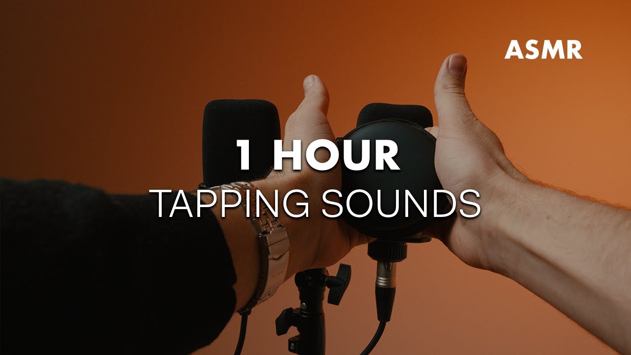 ASMR 1 Hour of Tapping Sounds for Deep Sleep & Tingles (NO TALKING