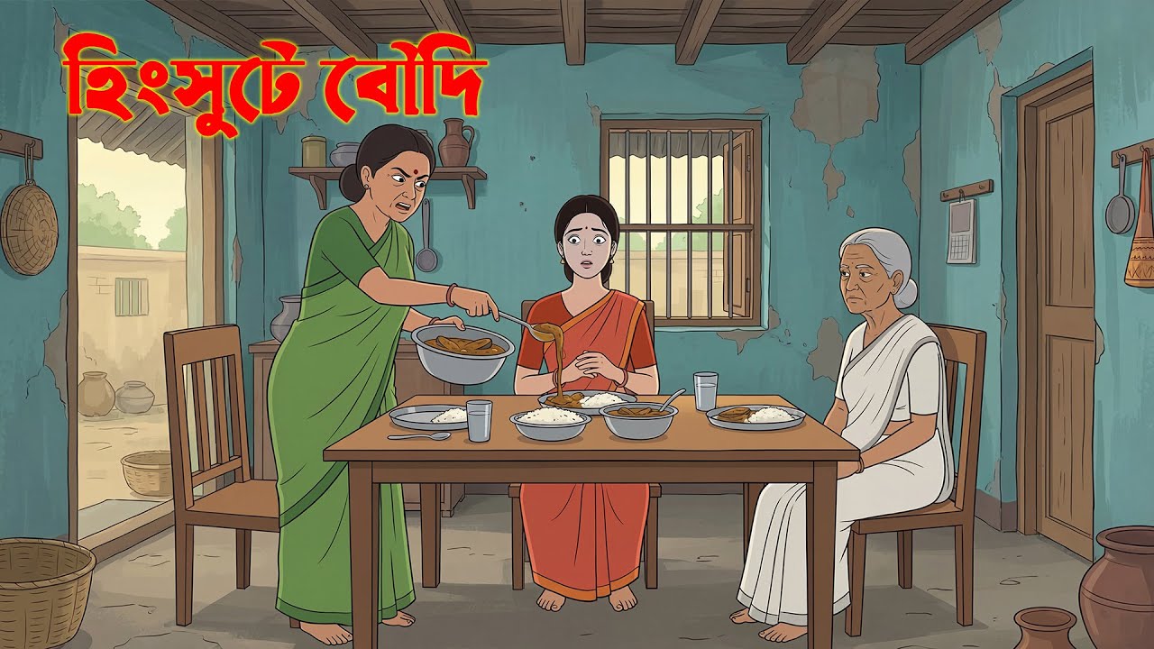 হিংসুটে বৌদি | Bangla Cartoon | বাংলা কার্টুন | Thakumar Jhuli। Moral Stories
