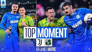 Muric tvirtai pasipriešina Juventus | Geriausias momentas | Juventus-Sassuolo | Serie A 2025/26