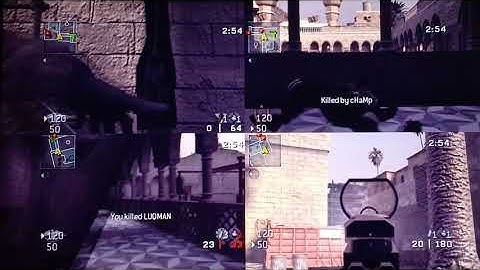Split screen games COD 4 on xbox360