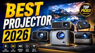 Top 5 Best Projector 2026 | Best Portable 4K Projectors with Google TV & Netflix