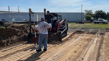 How to operate the V-Loc System on a Takeuchi TL12 running 2D Laser (Video Tutorial)