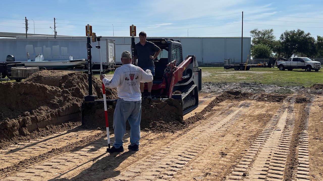 How to operate the V-Loc System on a Takeuchi TL12 running 2D Laser ...