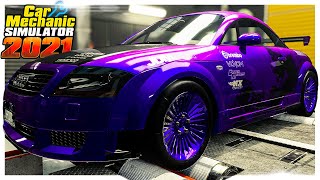 NEW // AUDI TT Restoration // Car Mechanic Simulator 2021 Gameplay