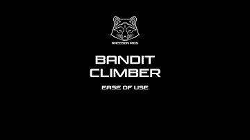 EASE OF USE: Climbing with 45 lbs Test with The BANDIT Climber™ | Raccoon Rigs