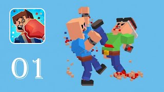 Block Ragdoll Fight - Gameplay 01 - Level 1-15