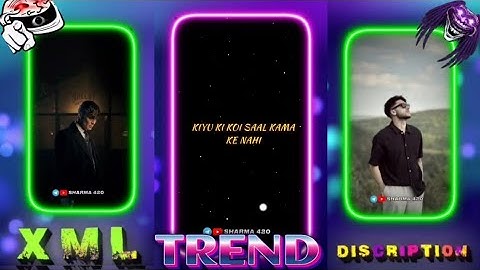 😎BOYS 2 LINE😈 ATTITUDE  XML FILE😎 Naw Attitude XML file😈 Attitude  XML FILE #xml#trending#attitude