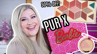 FINALLY TRYING OUT THE PUR X BARBIE COLLECTION & IT'S ON SALE!