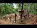 Build Water Pool Around Underground House For Goose