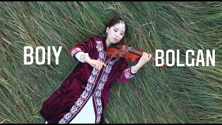 Boiy Bolgan - Abay 175 кавер на скрипке | Hey Monro, Dudeontheguitar, Асель Мекебаева