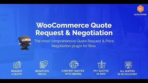 WooCommerce Request a Quote & Negotiate Price