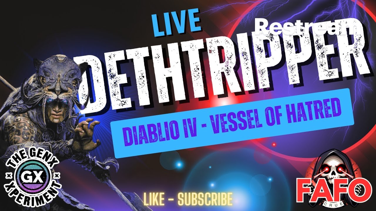 Join Dethtripper !!! MONDAY KICKBACK STREAM !!! LIVE COD BO6 / Diablo IV Gameplay!