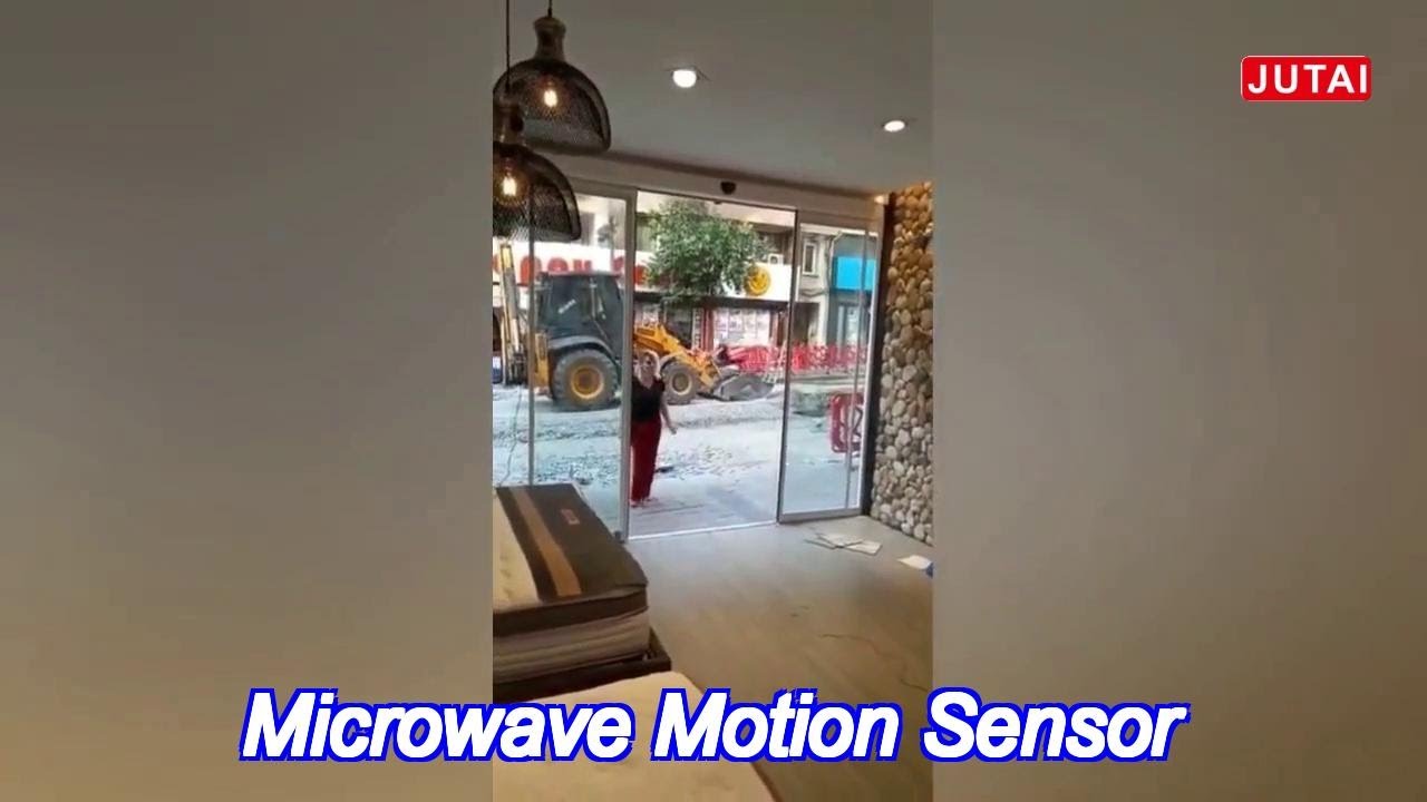 5m mounting high black microwave radar sensor for automatic door