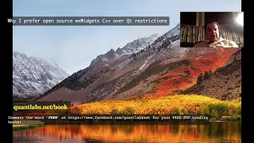 Why I prefer open source wxWidgets C++ over Qt restrictions