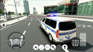 [모바일게임] 3D운전게임 4.0 스타렉스 & 스타리아 경찰 승합차! 삐용삐용 screenshot 1
