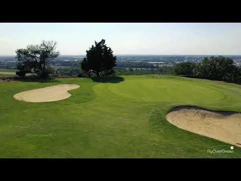 Golf De Toulouse - drone aerial video - Vieille Toulouse - Hole#01