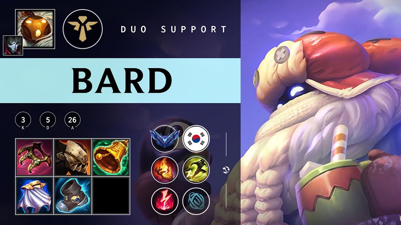 Bard Support vs Karma - KR Diamond Patch 25.22