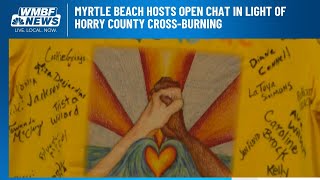 Myrtle Beach hosts open chat in light of Horry County cross-burning