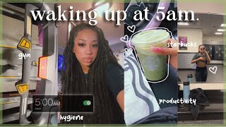 My 5AM Morning Routine 2023 | producitivity, healthy habits, gym, starbucks, & more by Kyla Iserié 1,923 views 1 year ago 22 minutes