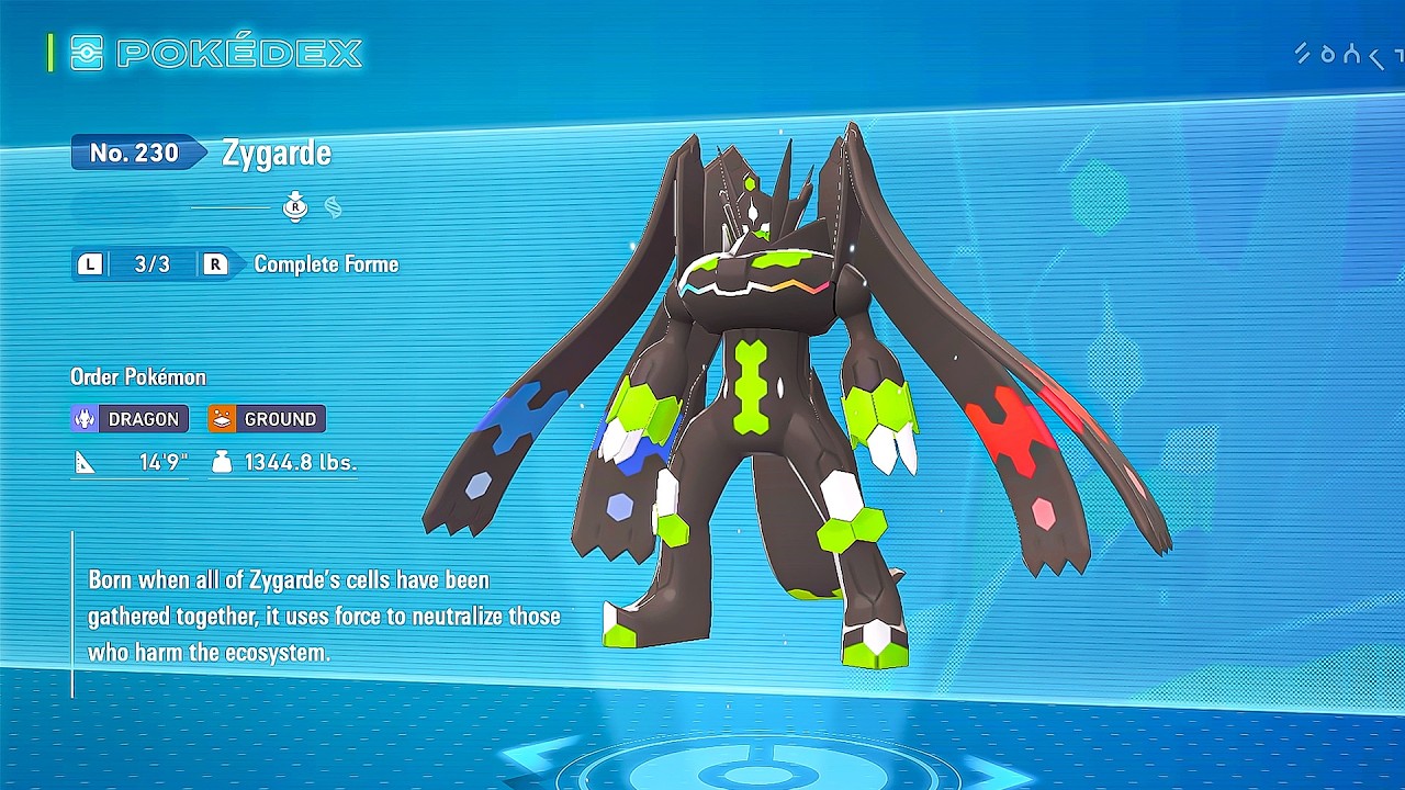 Pokemon Legends Z-A - All Pokemon / Megas / 100% Pokedex Showcase (Full Roster)