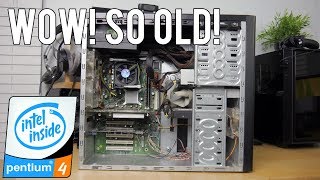 WOW! FOUND MY OLD INTEL PENTIUM 4 COMPUTER!