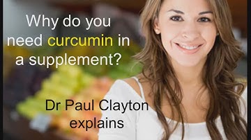 Why do you need curcumin in a supplement    Dr Paul Clayton