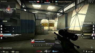 Dreamhack Highlight: NIP VS VP - F0rest VS snax