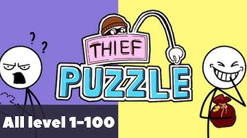 Thief Puzzle all level 1-100  | WalkThrough | Gameplay