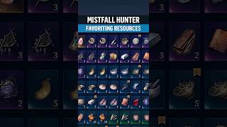 Flag any item in Mistfall Hunter to find it faster on your next run!
