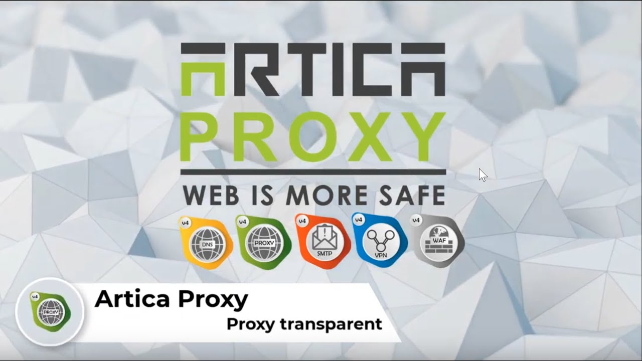 Proxy transparent sans déchiffrement SSL ARTICA V4 - YouTube