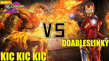 MvC2 Mvci Umvc3 KIC KIC KIC (Dhalsim) vs DoableSlinky pt 1
