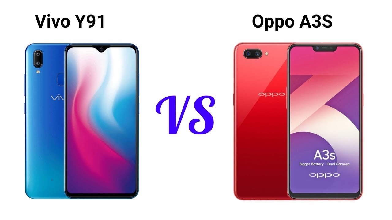  Vivo  Y91 vs  Oppo  A3S Full Comparison  YouTube