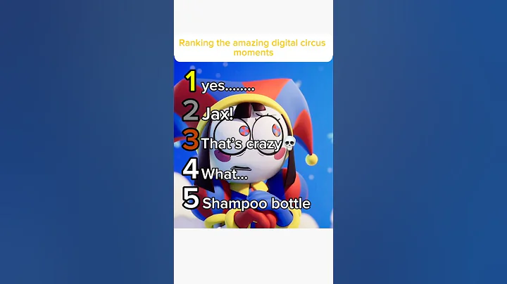 Ranking the amazing digital circus moments #meme #theamazingdigitalcircus ￼￼￼