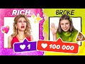 Rich Unpopular Sister vs Poor Popular Sister