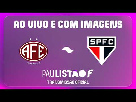 AO VIVO E COM IMAGENS: FERROVIÁRIA X SÃO PAULO | RODADA 7 | PAULISTÃO F 2026 — football video