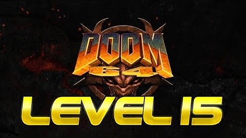 Doom 64 Walkthrough - Level 15 (Dark Entries)
