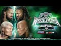 WWE WrestleMania 40 Night 1 & Night 2 - Predictions and Discussion
