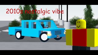 A very nice limited retro car at Roblox Greenville
