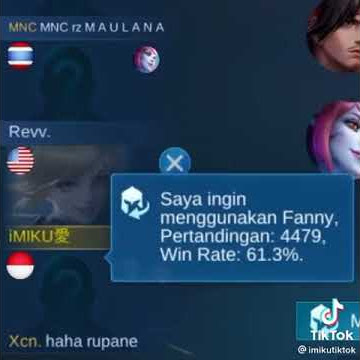 FANNY TIKTOK IMIKU