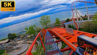 Maverick POV 5K BACKWARDS Intamin Blitz Coaster Cedar Point Sandusky, OH