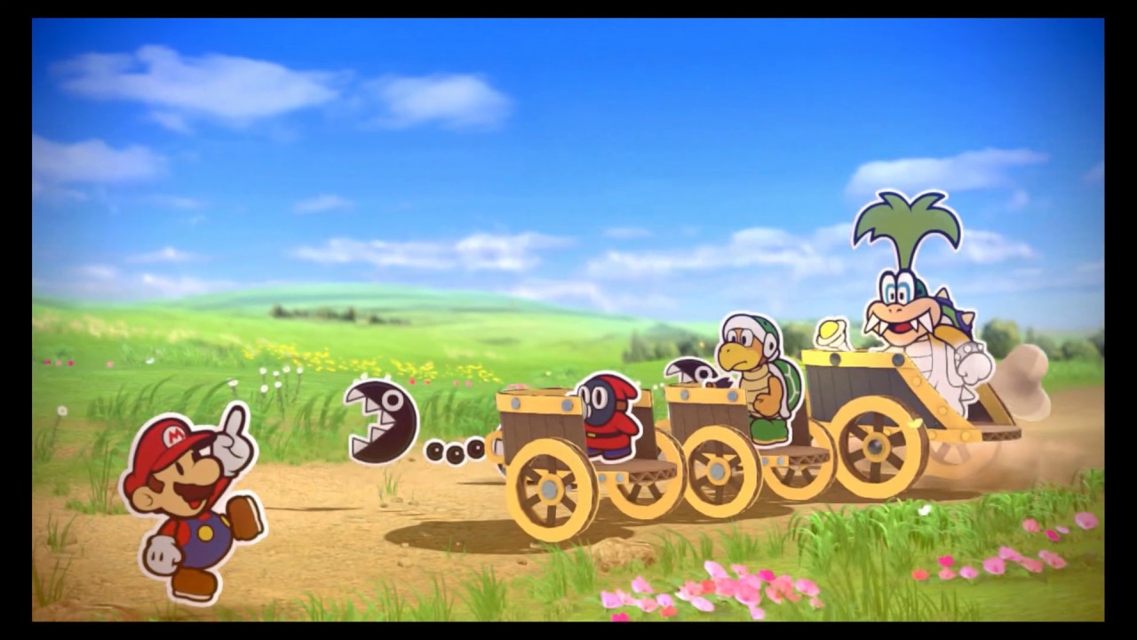 Paper Mario Color Splash All Koopalings Boss Battles YouTube