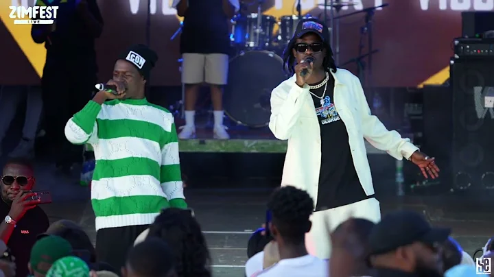 Tocky Vibes ft Saintfloew (Surprise appearance) - Kete Pakete | ZIMFEST Live 2023 | Official Video