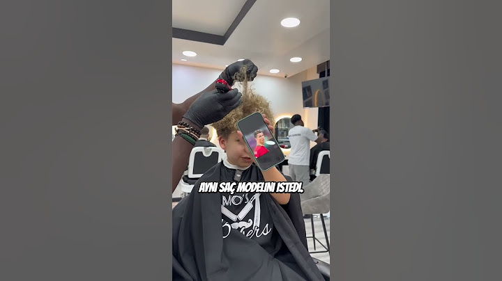 Berberden Ronaldo saç kesimini istedi ama    😮