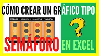 Cómo crear un ✅ GRAFICO DE SEMAFORO ✅ en EXCEL❓❓