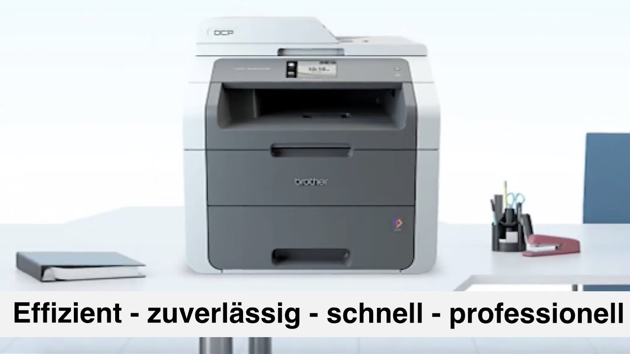 3 in 1 Farblaser-Multifunktionsdrucker: brother DCP-9022CDW