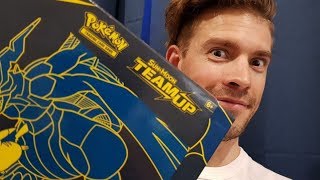 Pokemon Team Up Elite Trainer Box Opening [ASMR or not?] screenshot 1