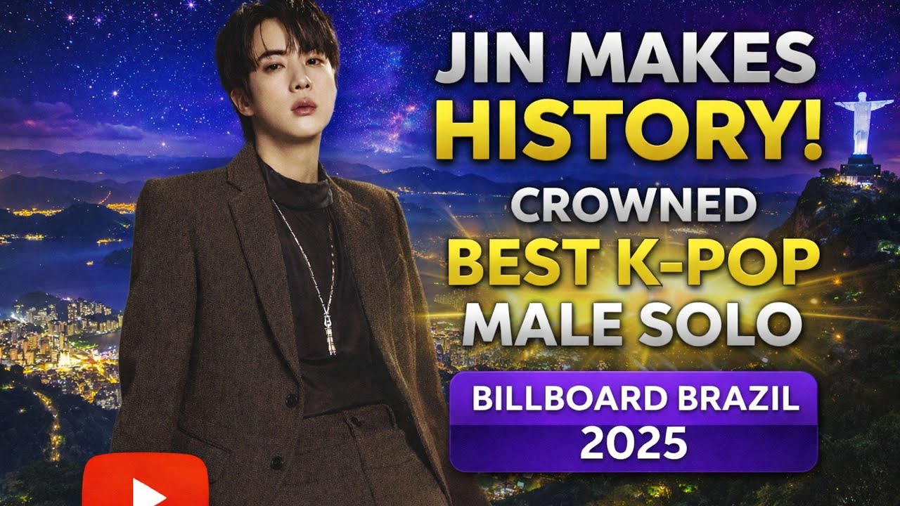 BTS JIN одержали большую победу в Бразилии: Billboard назвал “Don't Say You Love Me” лучшей песней